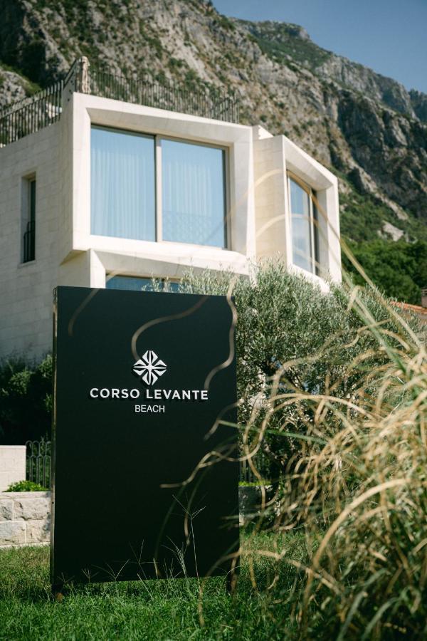 Corso Levante Luxury Suites Dobrota Kotor Exterior foto